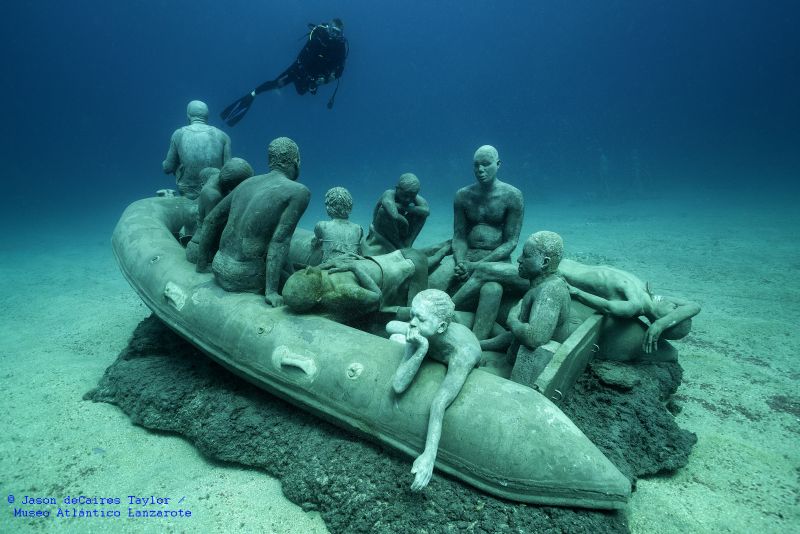 Foto: Jason deCaires Taylor / Museo Atlántico Lanzarote