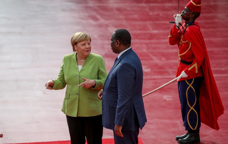 Merkel in Senegal