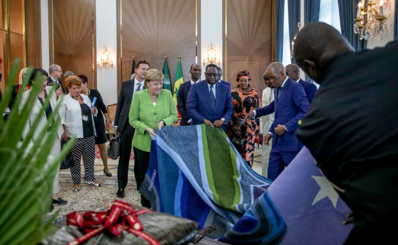 Merkel in Senegal