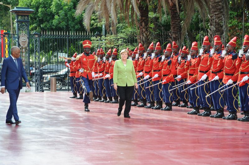 Merkel in Senegal