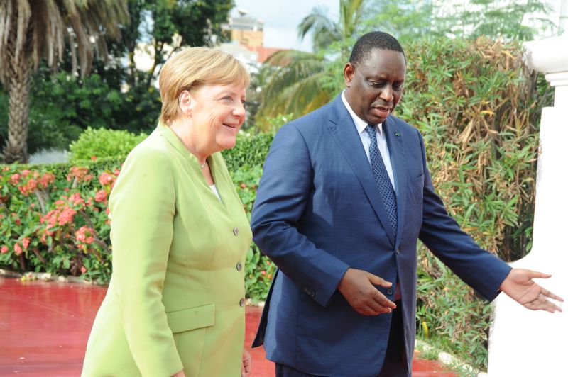 Merkel in Senegal