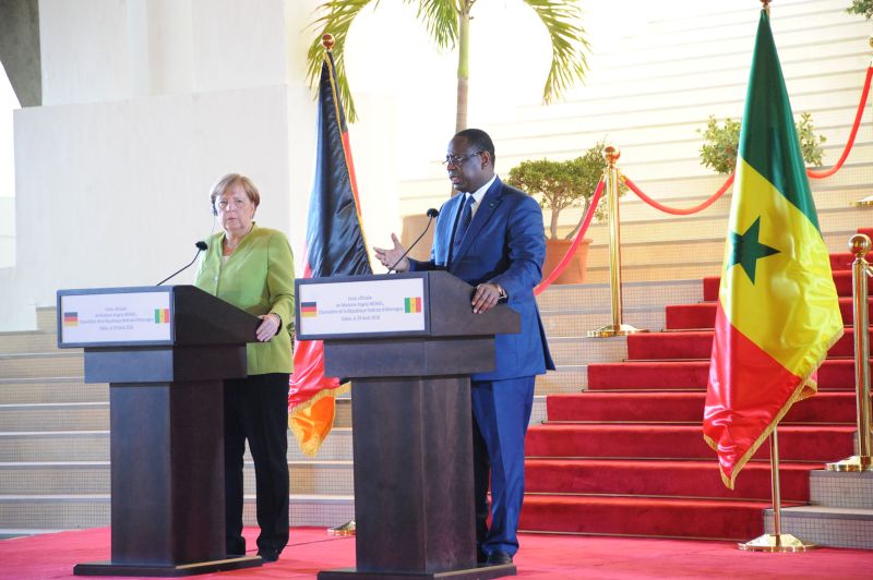 Merkel in Senegal